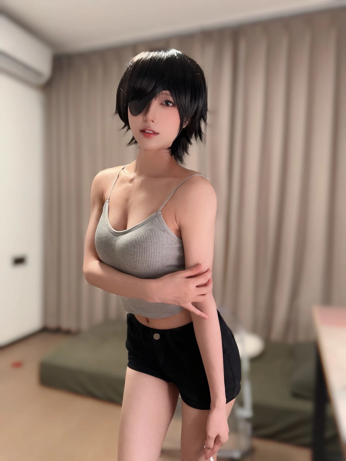 Xgyw.Org_Coser美女布丁大法Perohub09月主题黑丝美腿系列6套合集私房翘臀美腿诱惑写真140P