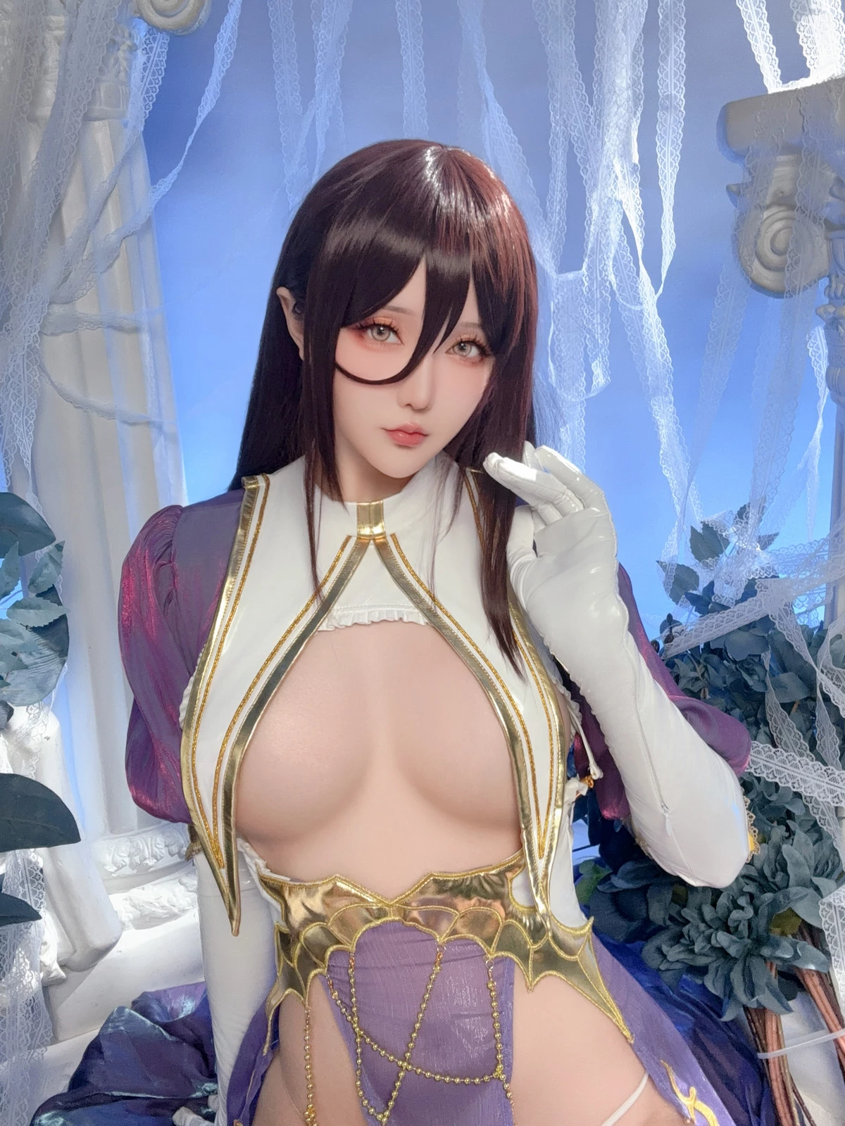 Xgyw.Org_Coser小姐姐星之迟迟彼得罗涅手办同人主题性感露胸情趣服饰配白丝袜完美诱惑写真91P