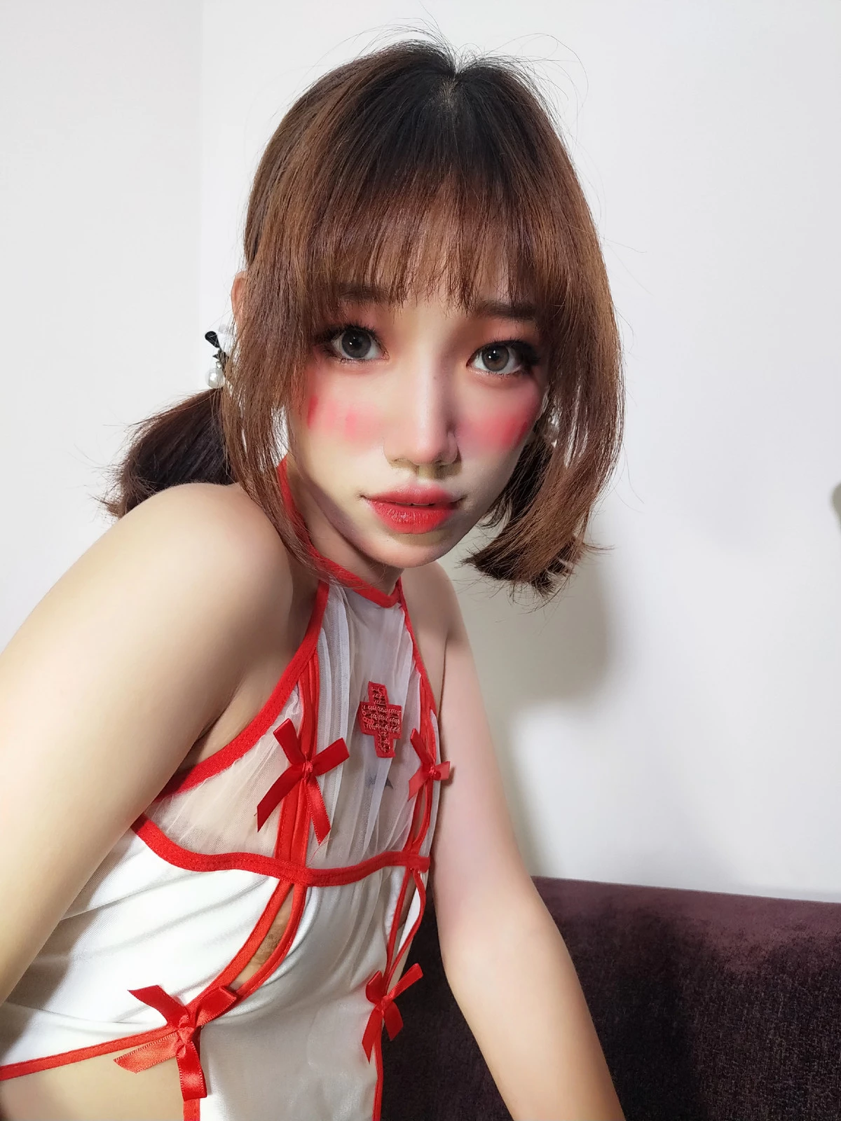 Xgyw.Org_Coser美女沫夏小奶糕护士主题私房性感白色护士装秀曼妙身姿翘臀美腿诱惑写真140P