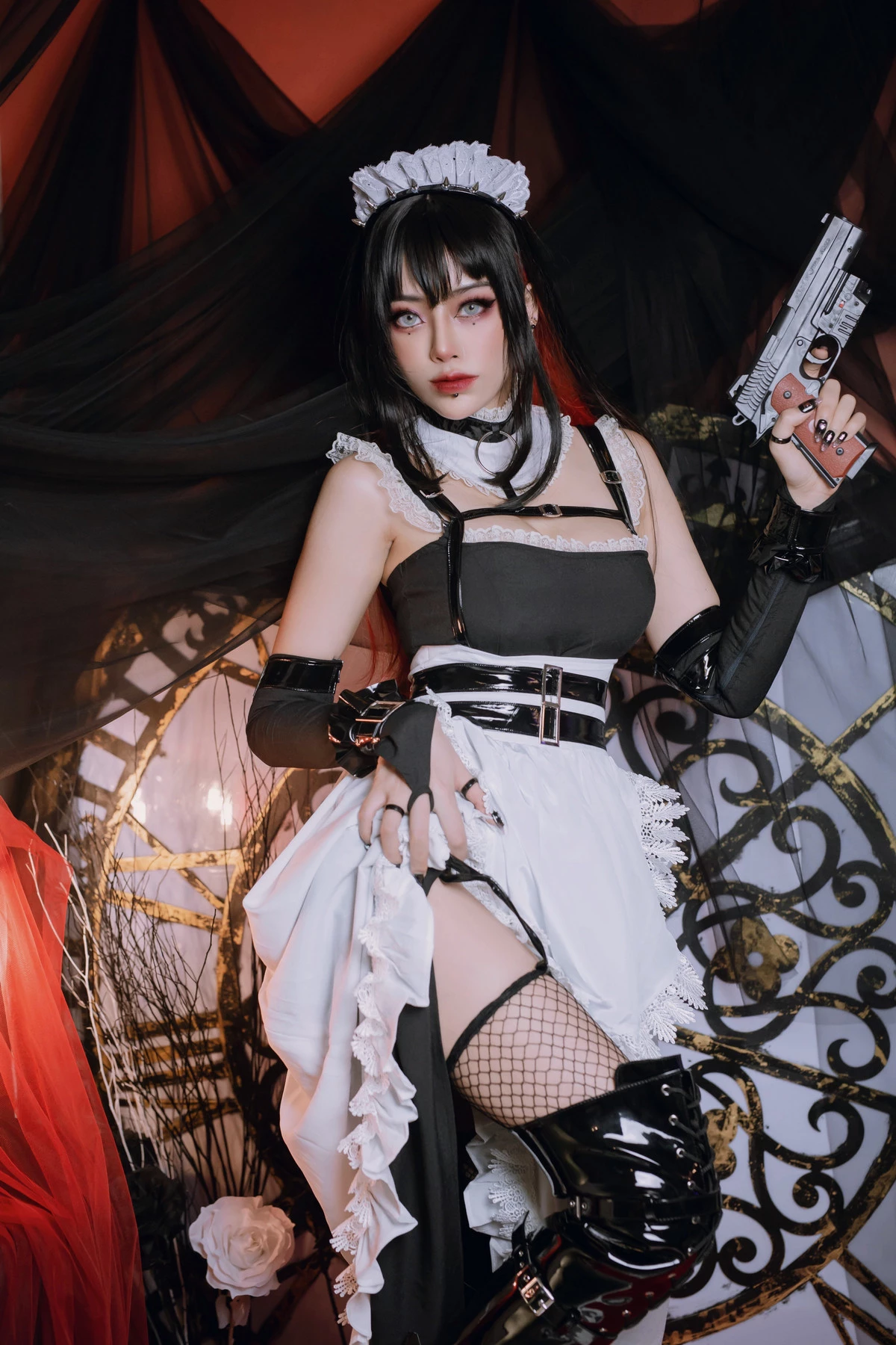 Xgyw.Org_日本性感萝莉Byoru-Zenith Maid主题性感女仆装露黑色情趣内衣配黑丝网袜秀丰腴身材诱惑写真33P