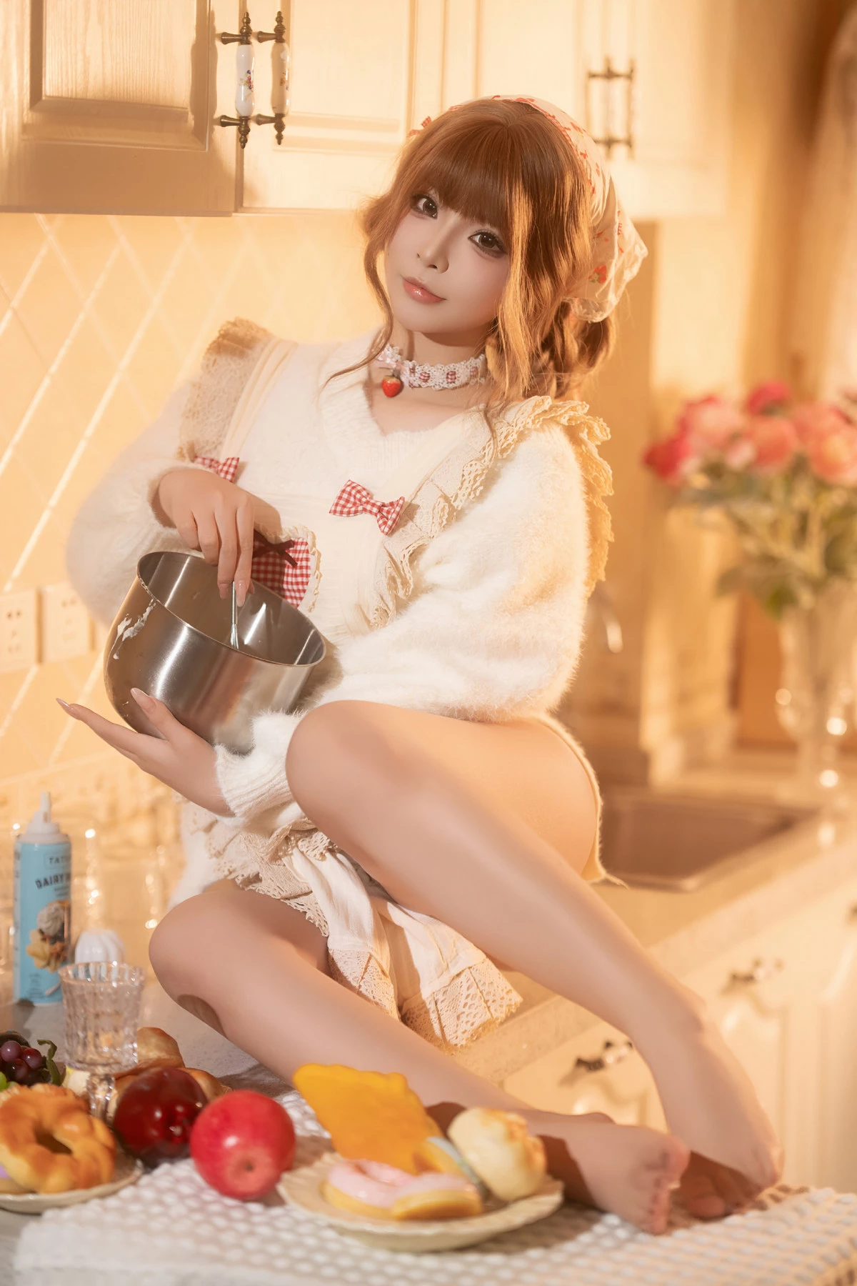 Xgyw.Org_网络美女yuuhui玉汇冬日甜心主题私房性感女仆装露丰腴身材奶油裹身火辣诱惑写真134P