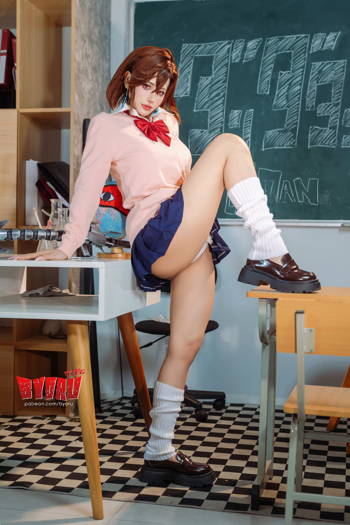 Xgyw.Org_日本性感萝莉Byoru-Momo Ayase Dandadan主题情趣女仆装+白色情趣内衣秀惹火身材诱惑写真57P