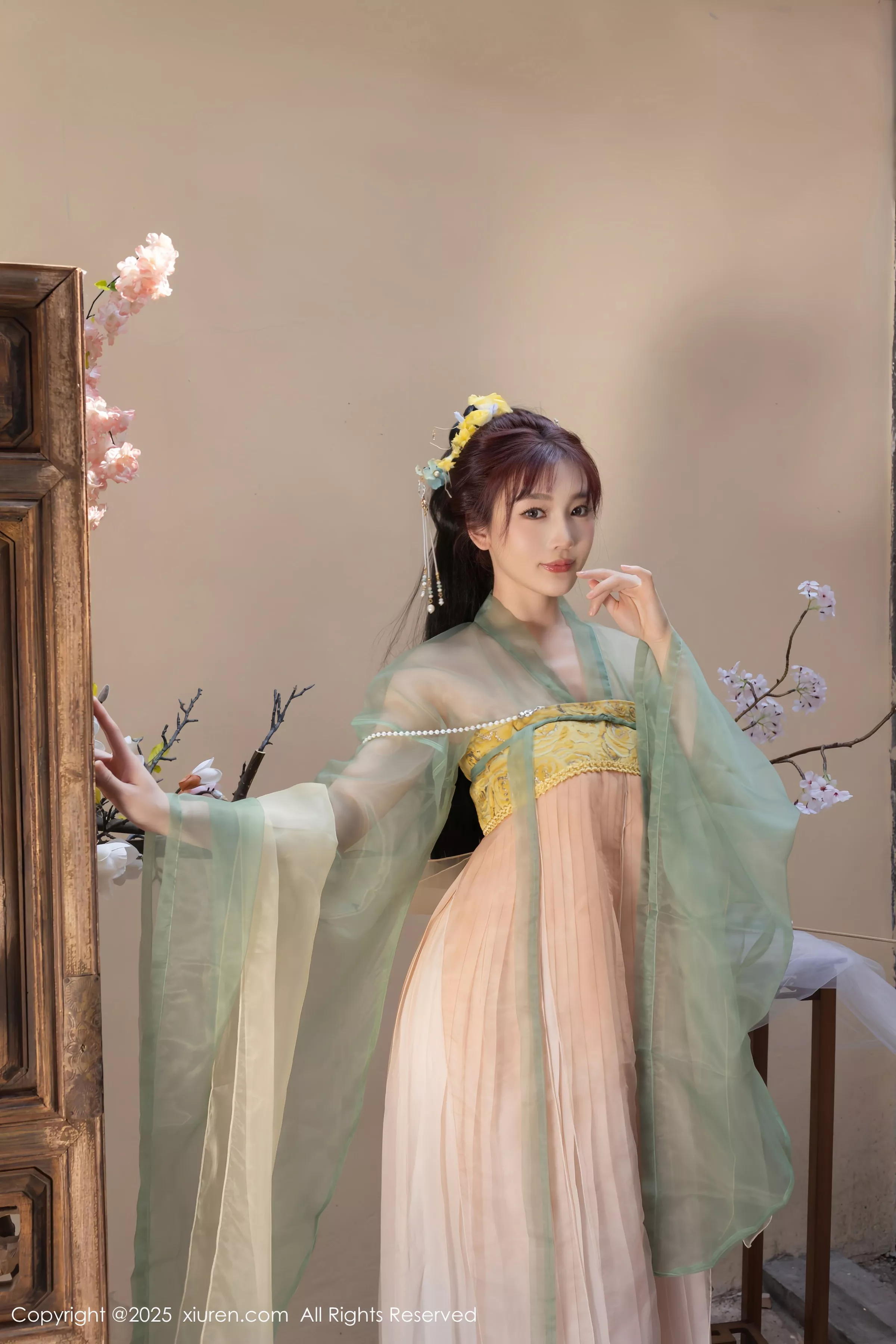 Xgyw.Org_XiuRen第10223期_模特合集女神陆萱萱＆安然anran激情互动薄纱古装撩人诱惑写真80P