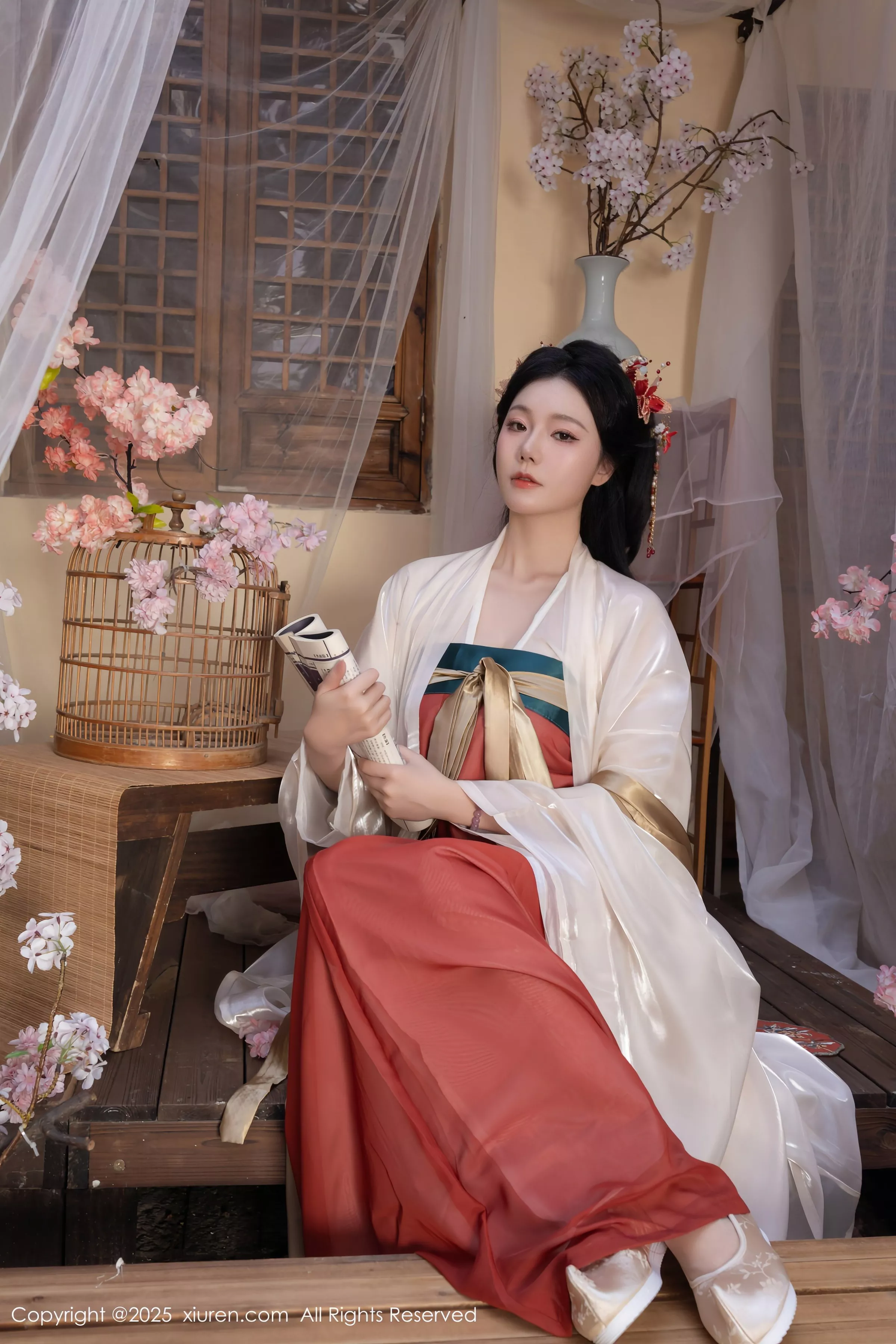 Xgyw.Org_XiuRen第10223期_模特合集女神陆萱萱＆安然anran激情互动薄纱古装撩人诱惑写真80P