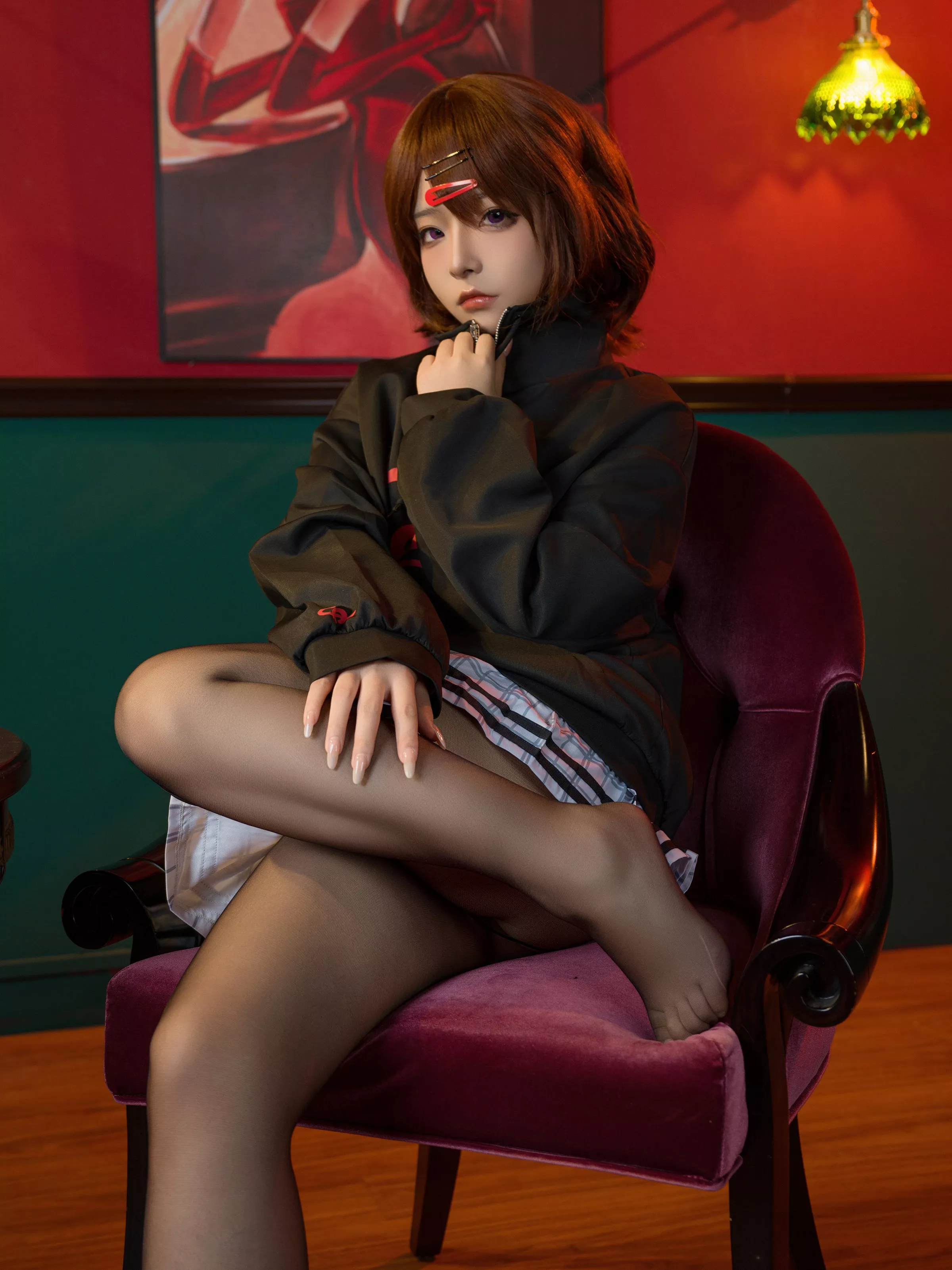 Xgyw.Org_网络美女yuuhui玉汇偶像大师主题性感兔女郎服饰露黑色三点式内衣秀丰腴身材诱惑写真132P