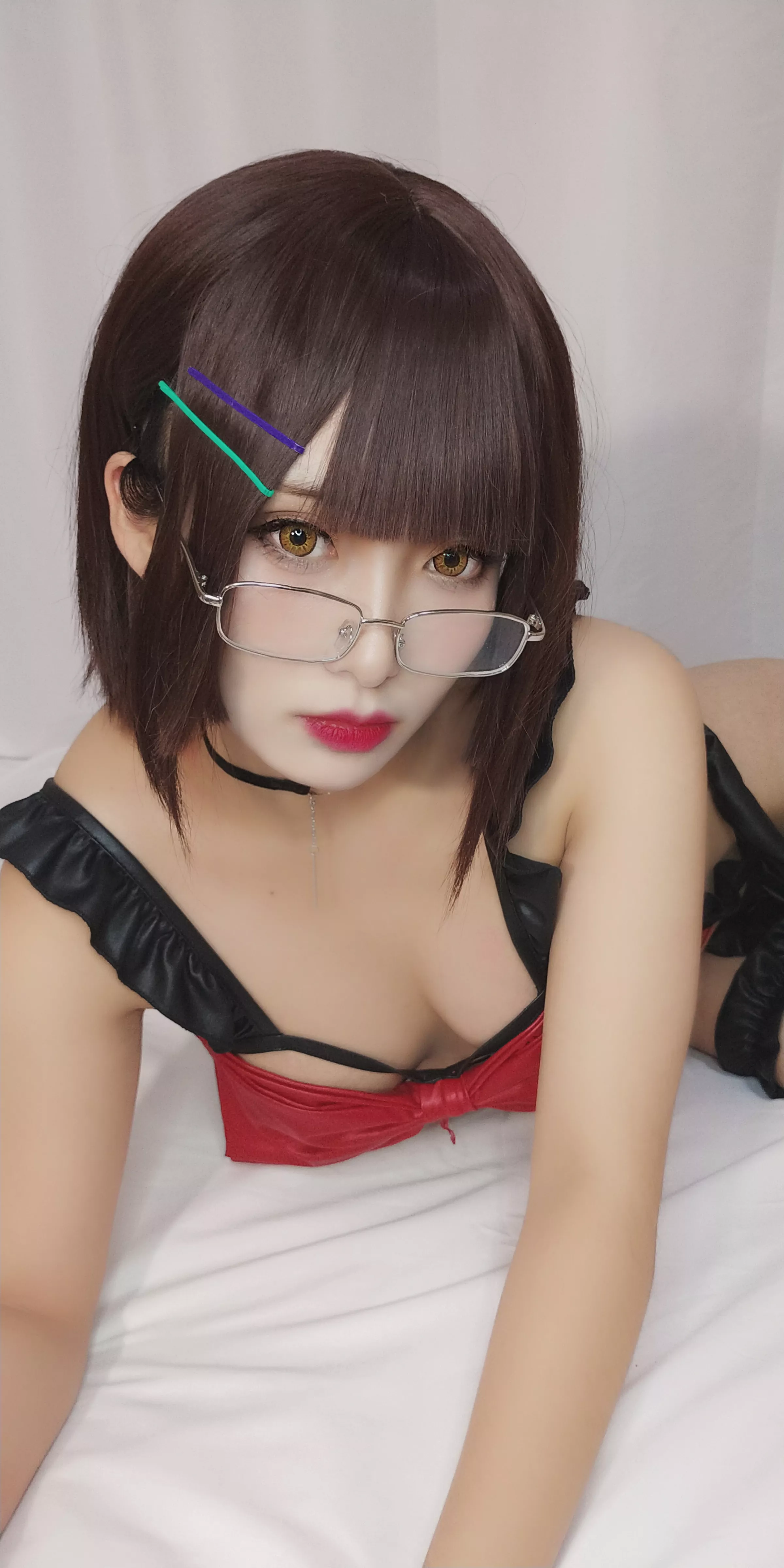 Xgyw.Org_动漫博主洛璃LoLiSAMA红色蝴蝶的妹妹主题性感黑色情趣服饰配蝴蝶结秀曼妙身姿诱惑写真99P