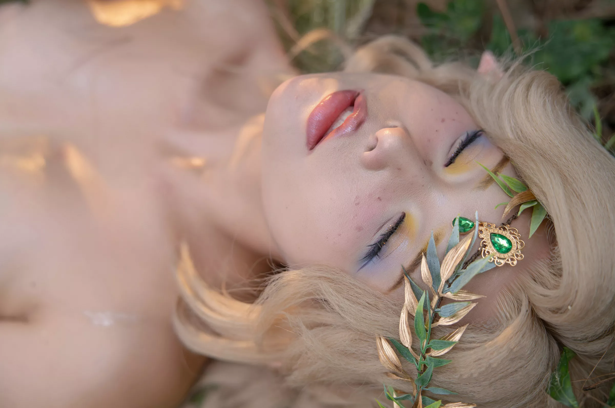 Xgyw.Org_网络美女Yuuhui玉汇绿野仙踪主题户外性感精灵装扮花色内衣秀丰腴身姿撩人诱惑写真135P