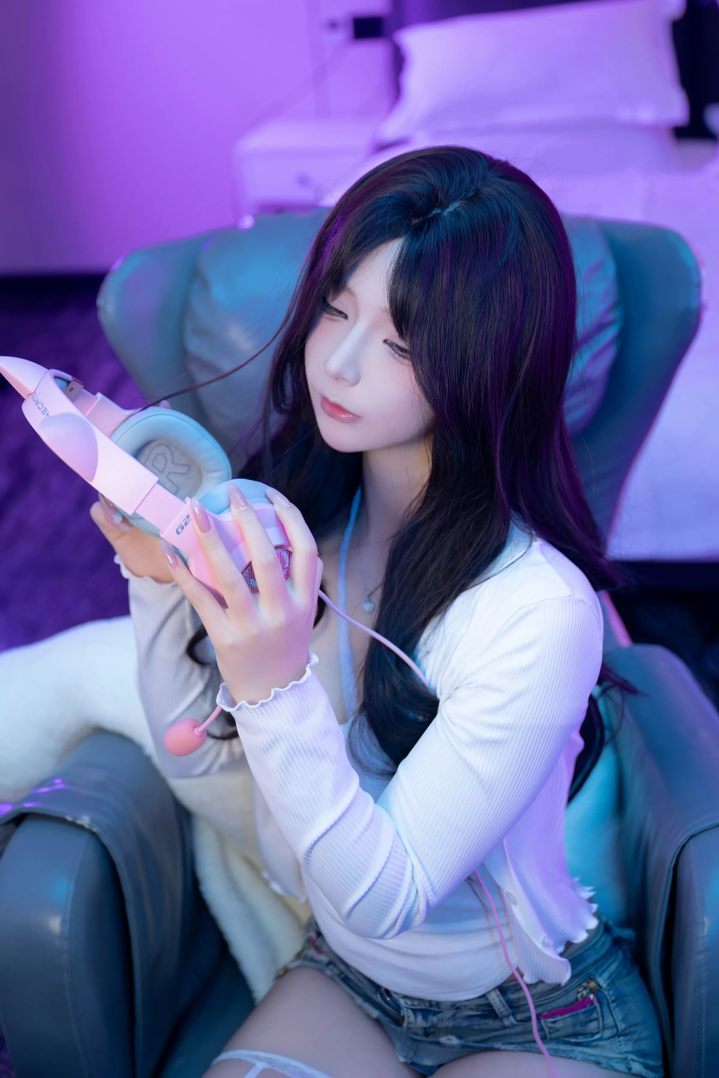 Xgyw.Org_网络美女yuuhui玉汇直播事故主题性感白T露蕾丝内衣配白色丝袜秀完美身材诱惑写真130P