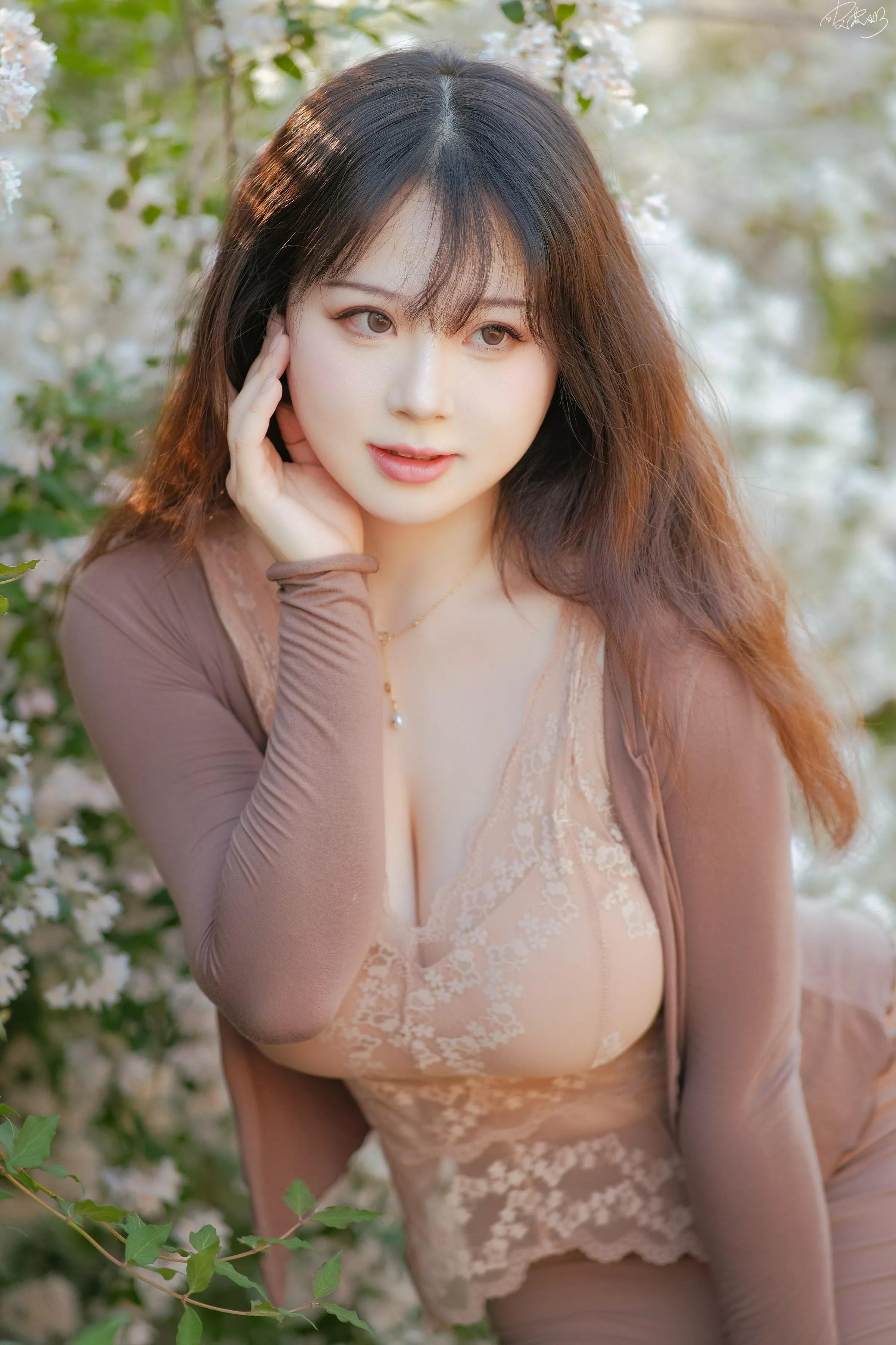 Xgyw.Org_网络美女皮皮奶可可爱了啦猥实人妻主题户外性感套装露浅色蕾丝内衣秀丰满身材诱惑写真54P