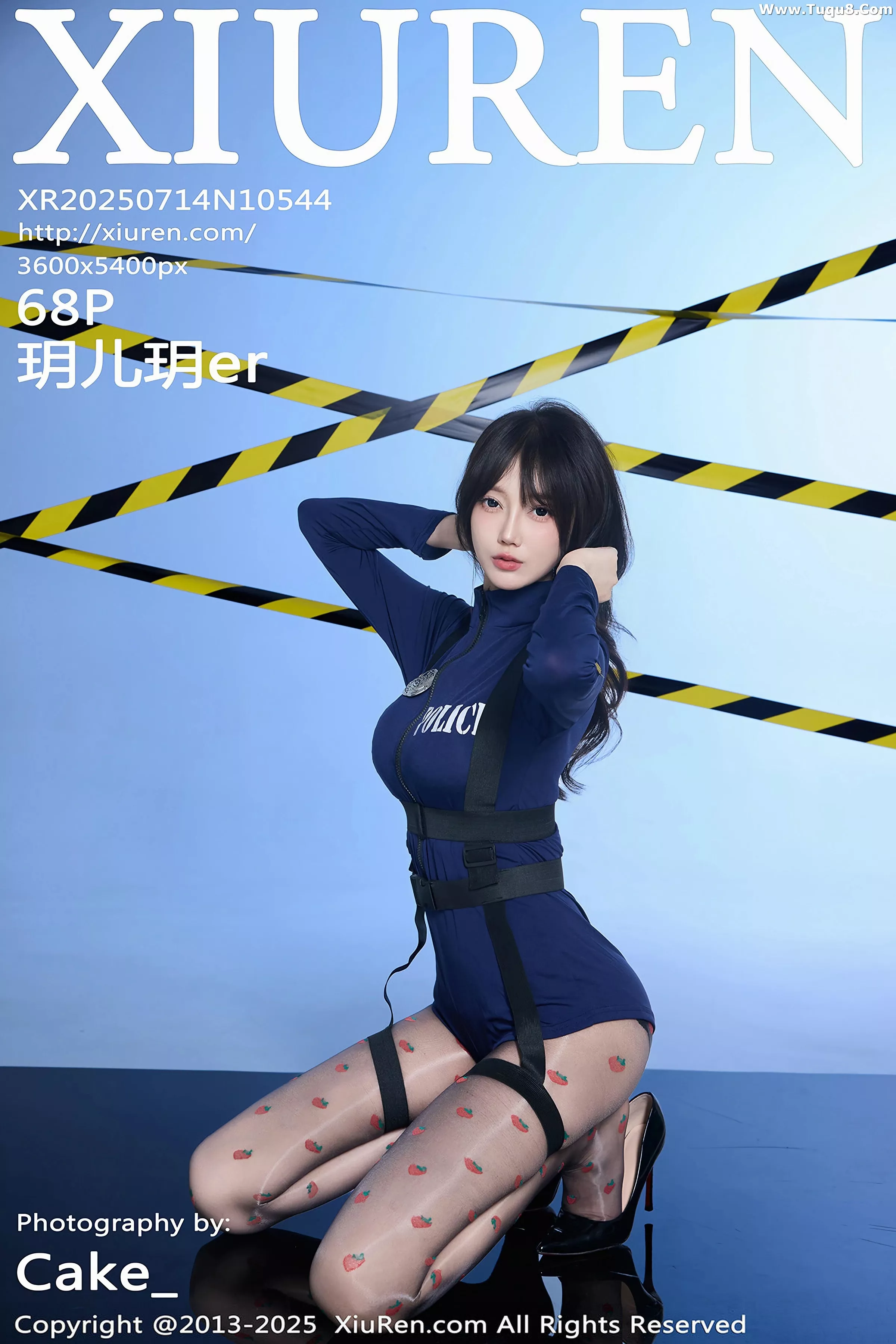 Xgyw.Org_[XiuRen秀人网]No.10544_模特玥儿玥er性感制服配草莓黑丝+胶带裹身秀曼妙身姿诱惑写真68P