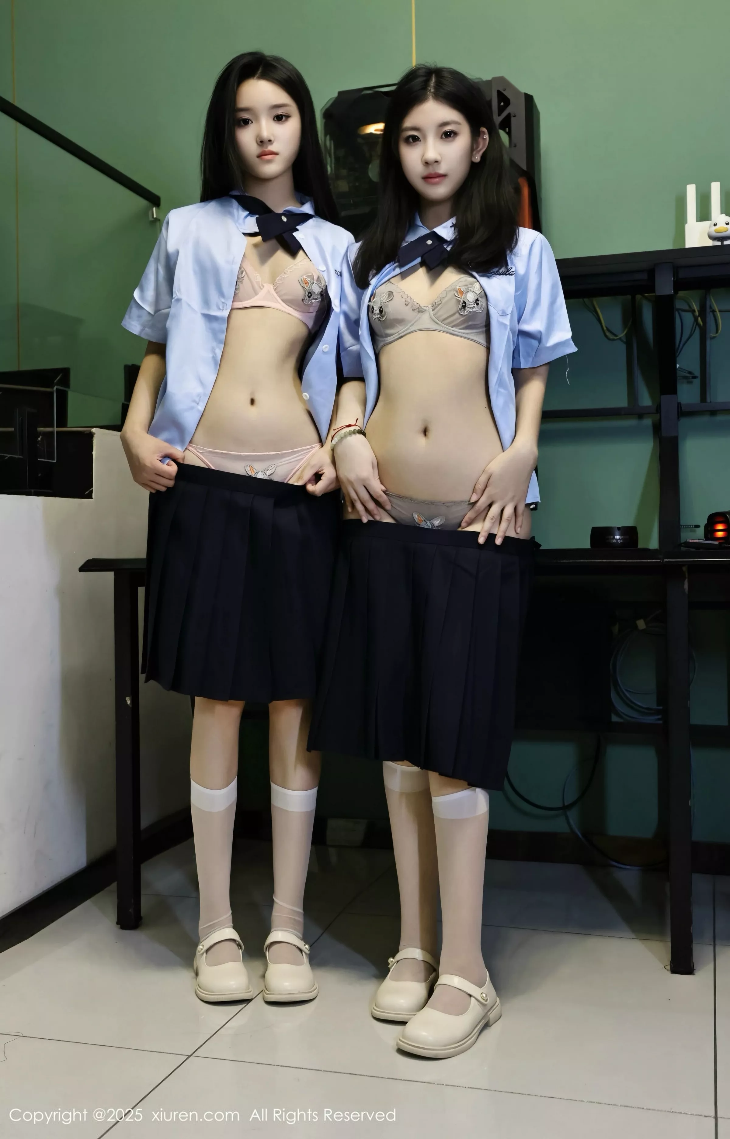 Xgyw.Org_[XiuRen秀人网]No.10443_模特合集美女小芭乐性感学生制服露粉色内衣秀曼妙身姿诱惑写真77P