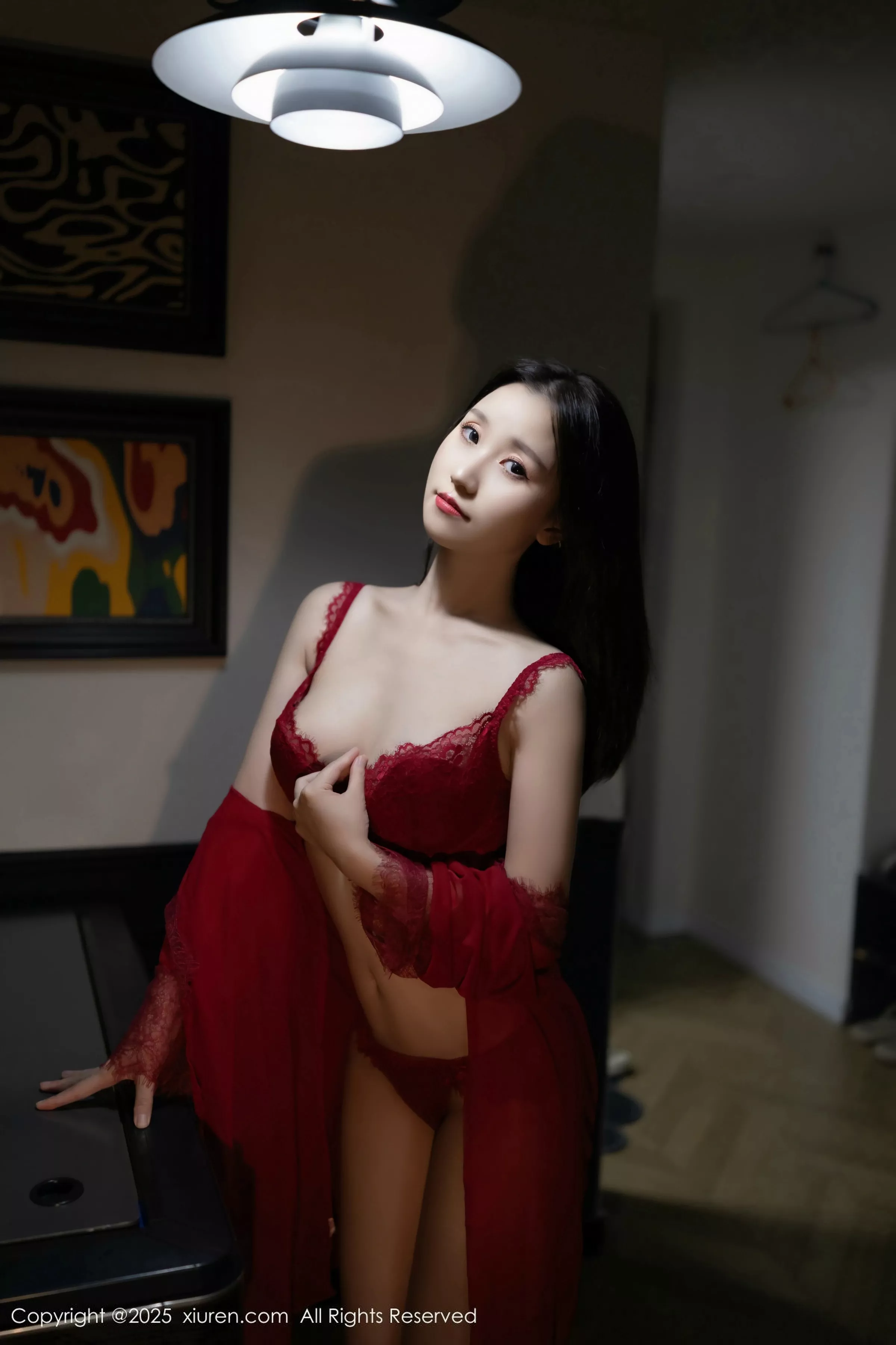 Xgyw.Org_[XiuRen秀人网]No.10463_模特杏子Yada性感红色情趣内衣配开档肉丝秀曼妙身姿诱惑写真83P