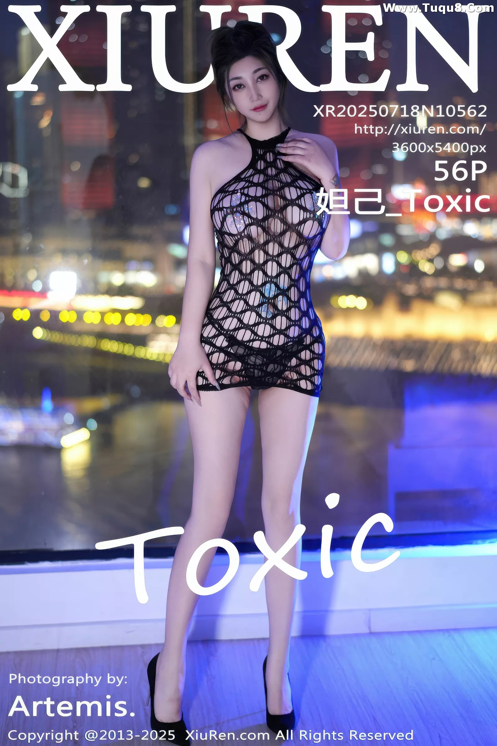 Xgyw.Org_[XiuRen秀人网]No.10562_女神妲己_Toxic黑色镂空情趣服饰露宝石内衣秀丰满身材诱惑写真56P