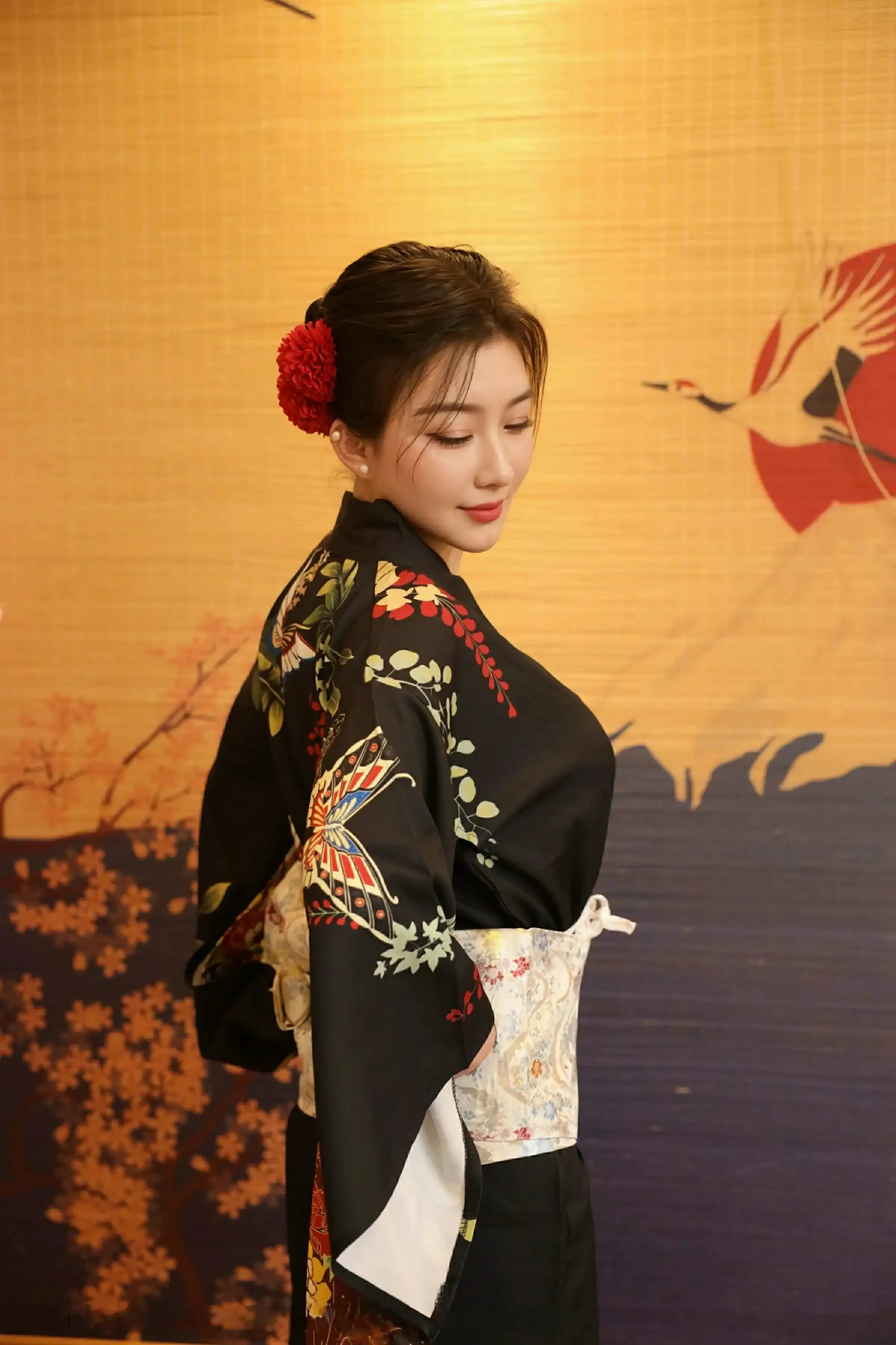 Xgyw.Org_[XiuRen秀人网]No.10627_模特苏一诺性感日系黑色服饰露红色内衣秀曼妙身材迷人诱惑写真80P