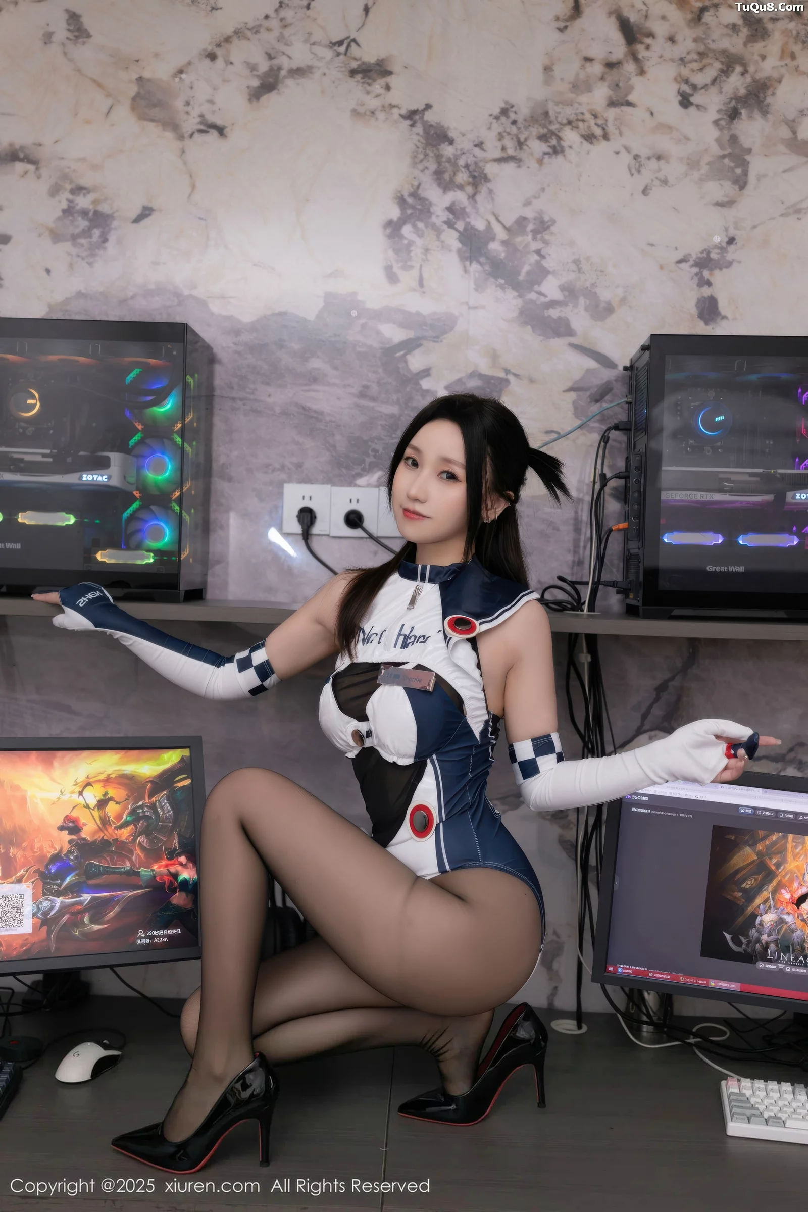 Xgyw.Org_[XiuRen秀人网]No.10723_模特杏子Yada性感Cos连体服饰配超薄黑丝秀曼妙身姿诱惑写真72P