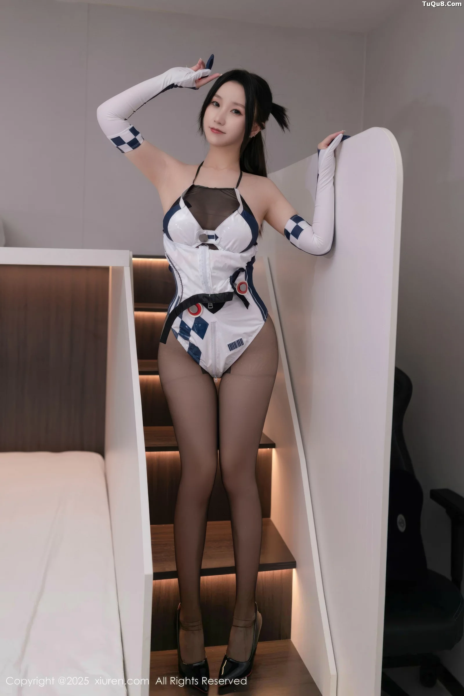 Xgyw.Org_[XiuRen秀人网]No.10723_模特杏子Yada性感Cos连体服饰配超薄黑丝秀曼妙身姿诱惑写真72P