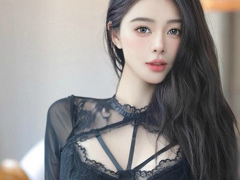 XiuRen第10258期_模特Candy糖糖性感黑色网纱蕾丝服饰配超薄黑丝秀美腿魅惑写真73P