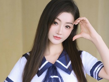 XiuRen第10298期_模特Annie_baby性感JK制服露白色内衣秀凹凸身材撩人诱惑写真60P