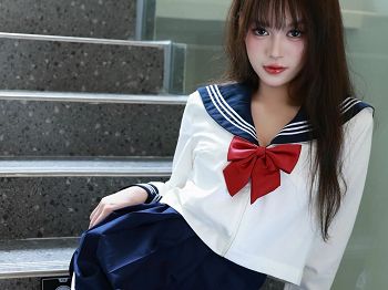 [XiuRen秀人网]No.10458_新人模特糯咪性感JK制服配超薄白丝袜秀曼妙身姿撩人诱惑写真88P