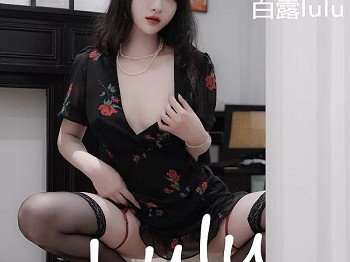 [XiuRen秀人网]No.10586_模特白露lulu性感玫瑰黑裙露情趣内衣配黑丝袜秀曼妙身姿诱惑写真84P
